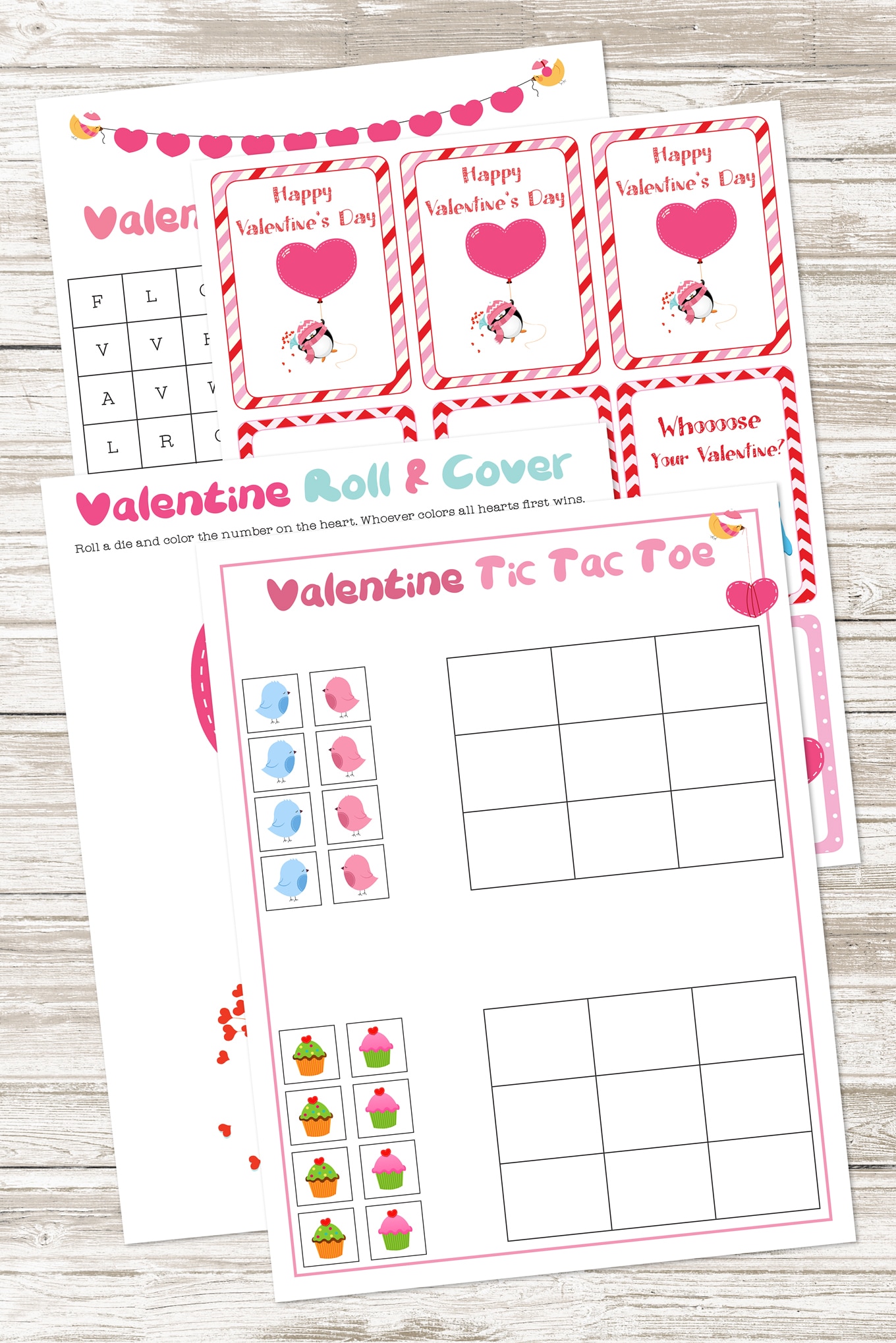 Free Printable Valentine's Day Activity Pack Free Printable Valentine's Day Activity Pack