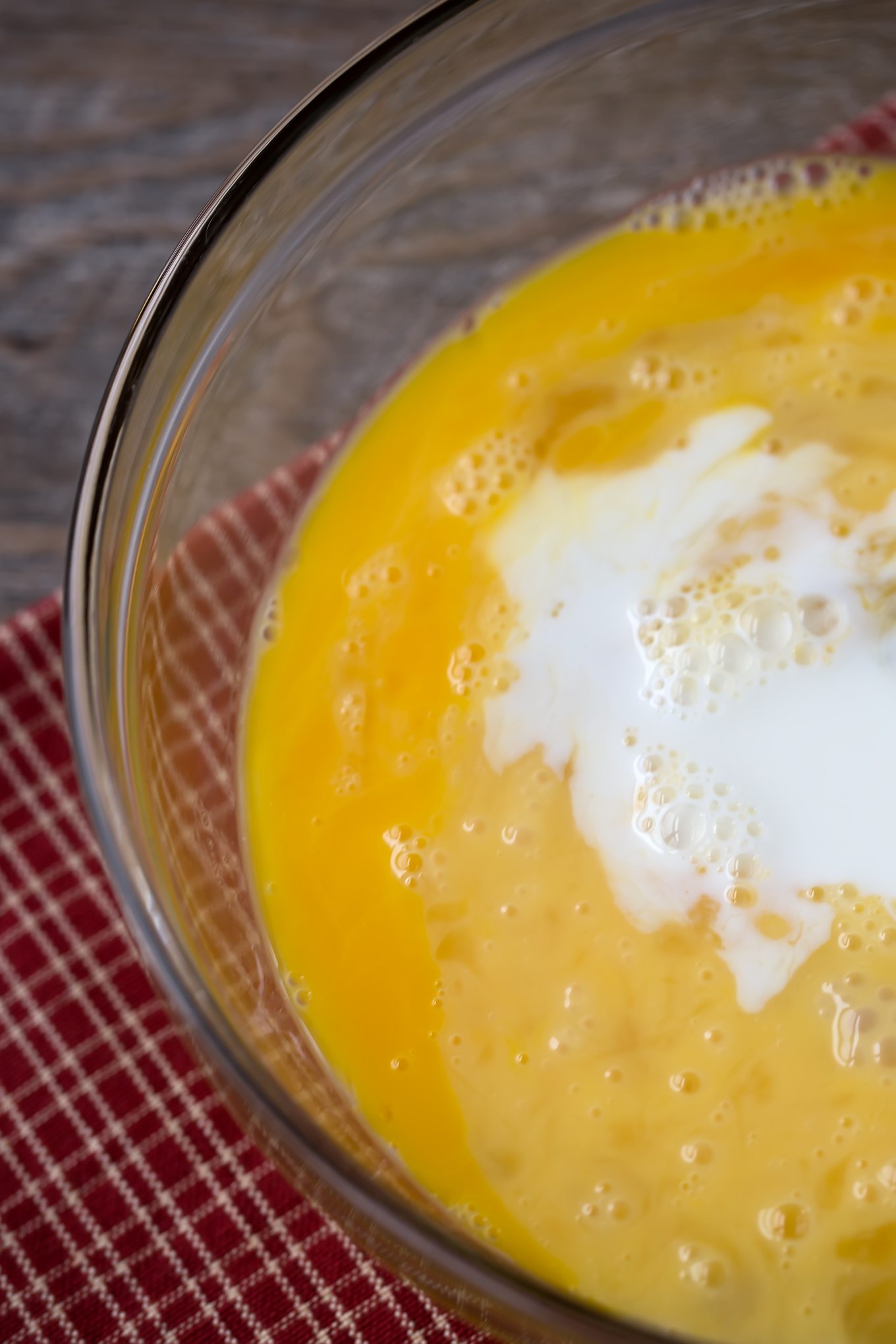 Fresh Eggs with Whole Milk for Egg Bake Recipe