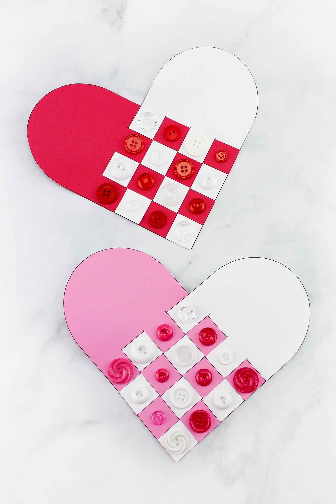 Woven Heart Valentine's Day Craft Woven Heart Valentine's Day Craft