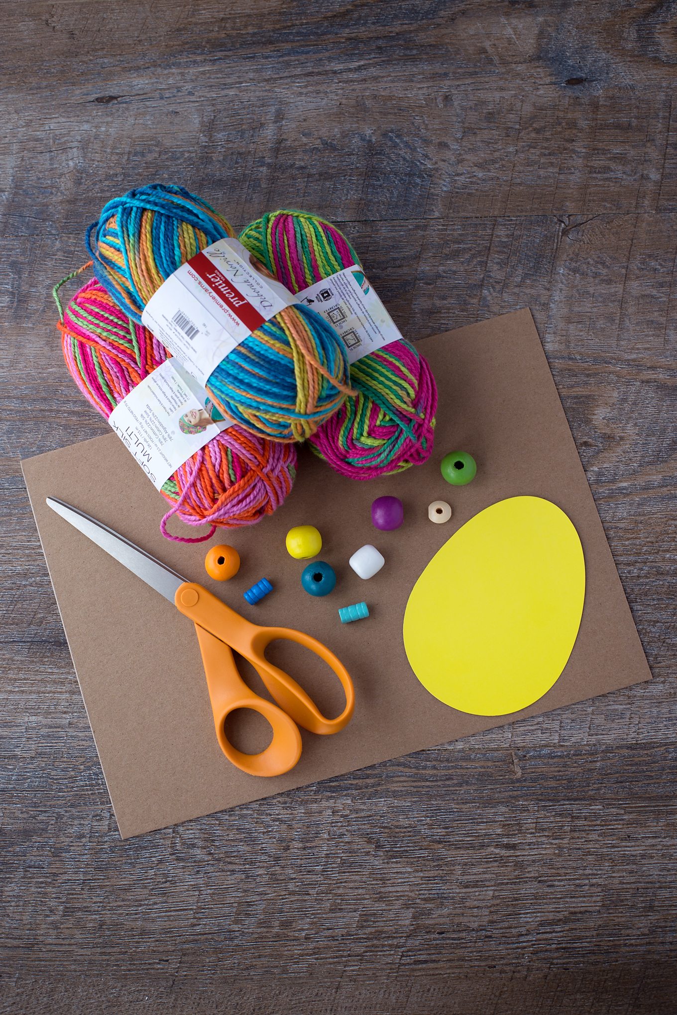 Supplies Needed for Yarn Wrapped Easter Egg Craft Supplies Needed for Yarn Wrapped Easter Egg Craft