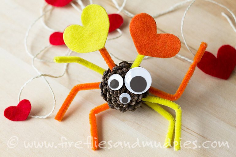 Yellow ad Orange Valentine Love Bugs