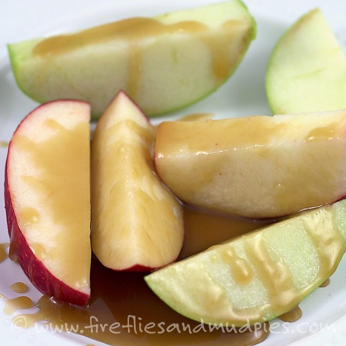 Salted Caramel Apple Dip | Fireflies and Mud Pies