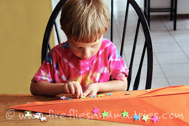 Giant Paper Airplanes | Fireflies and Mud Pies