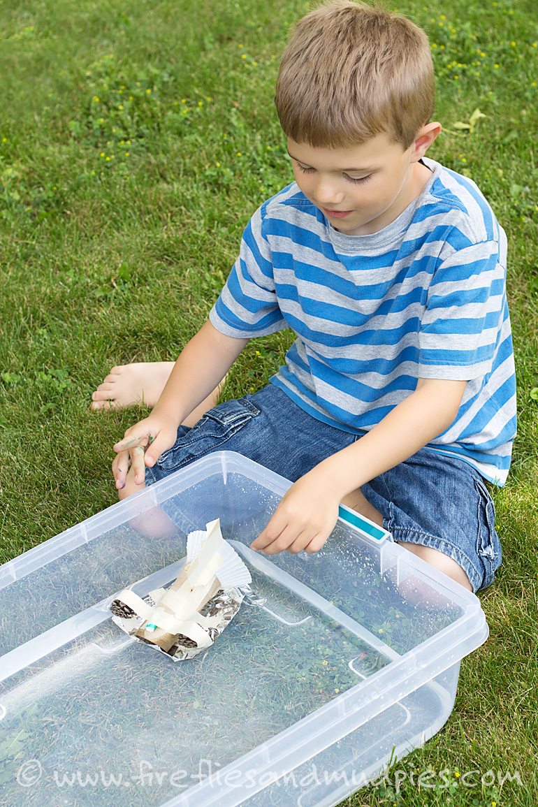 Keeping learning this summer with STEM Design Challenges | Fireflies and Mud Pies